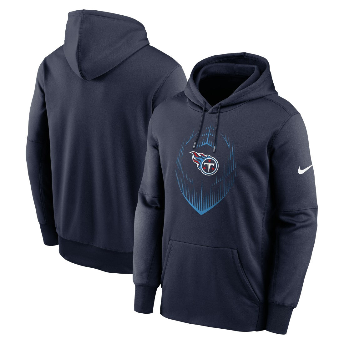 NFL Tennessee Titans Icon Performance Pullover Hoodie