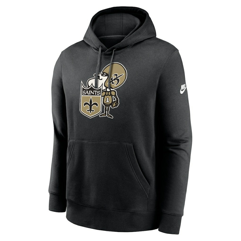 NFL New Orleans Saints Rewind Club Logo Pullover Hoodie