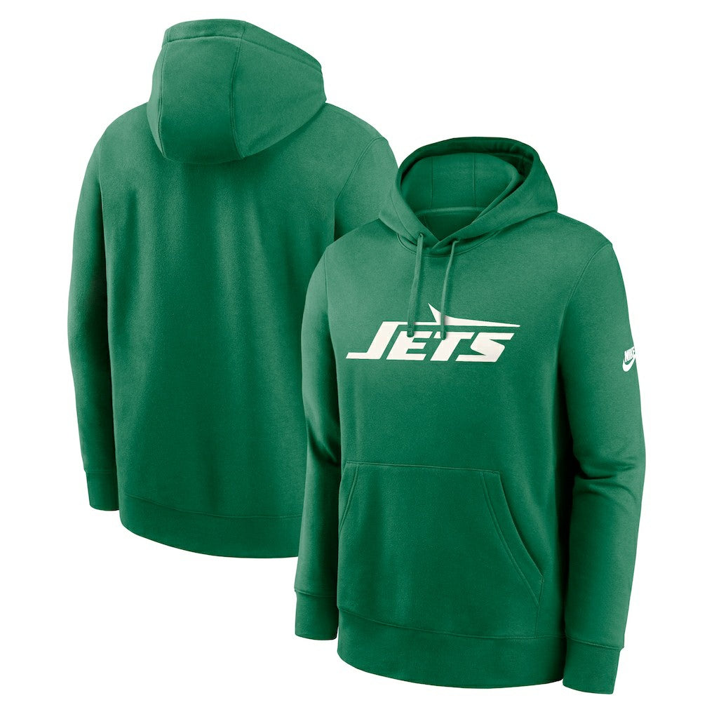 NFL New York Jets Rewind Club Logo Pullover Hoodie