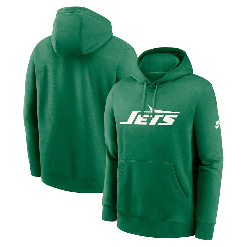 NFL New York Jets Rewind Club Logo Pullover Hoodie