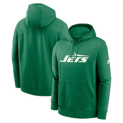 NFL New York Jets Rewind Club Logo Pullover Hoodie