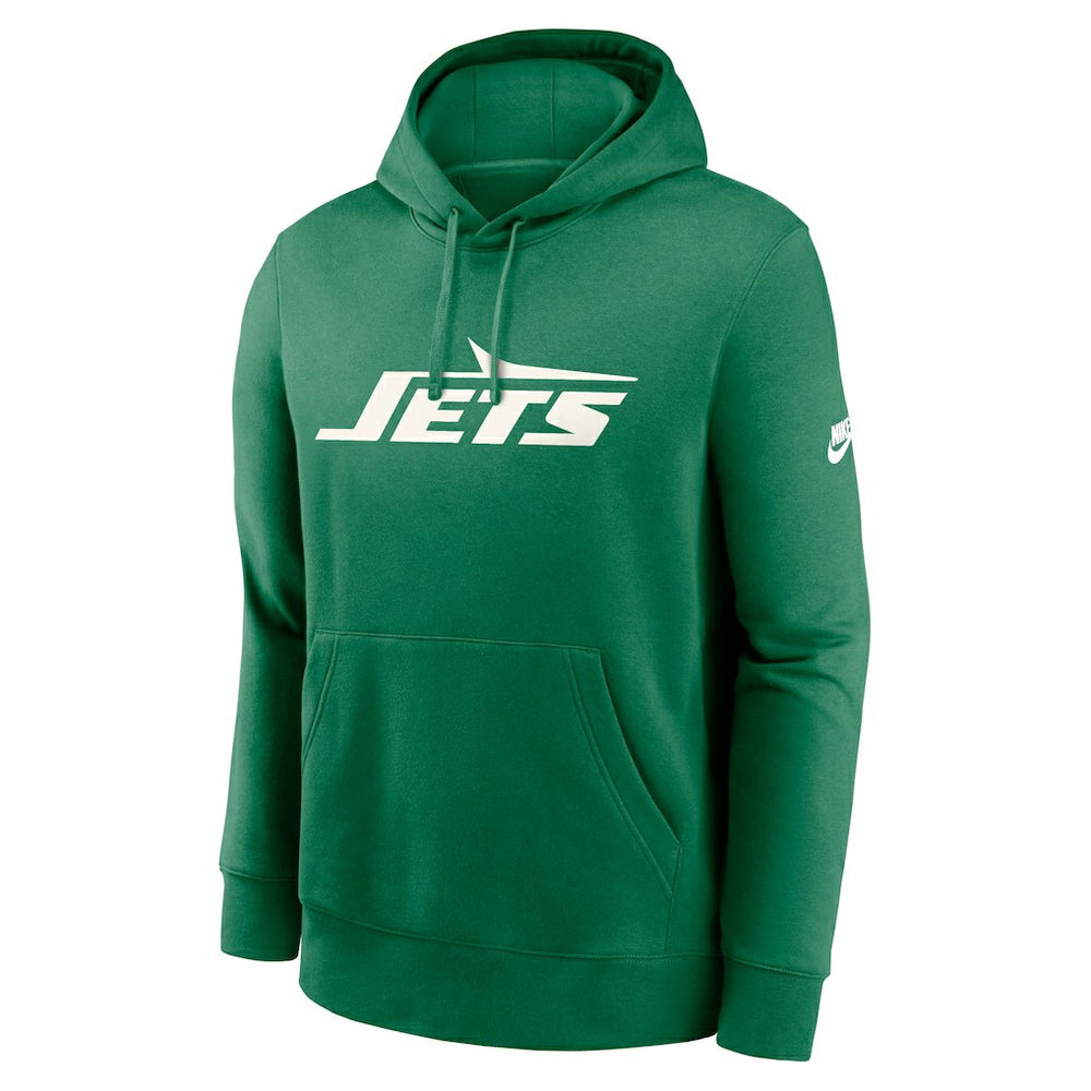 NFL New York Jets Rewind Club Logo Pullover Hoodie