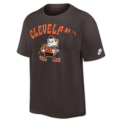 NFL Cleveland Browns Rewind Heavy Max90 Pocket T-Shirt