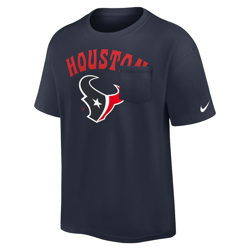 NFL Houston Texans Rewind Heavy Max90 Pocket T-Shirt