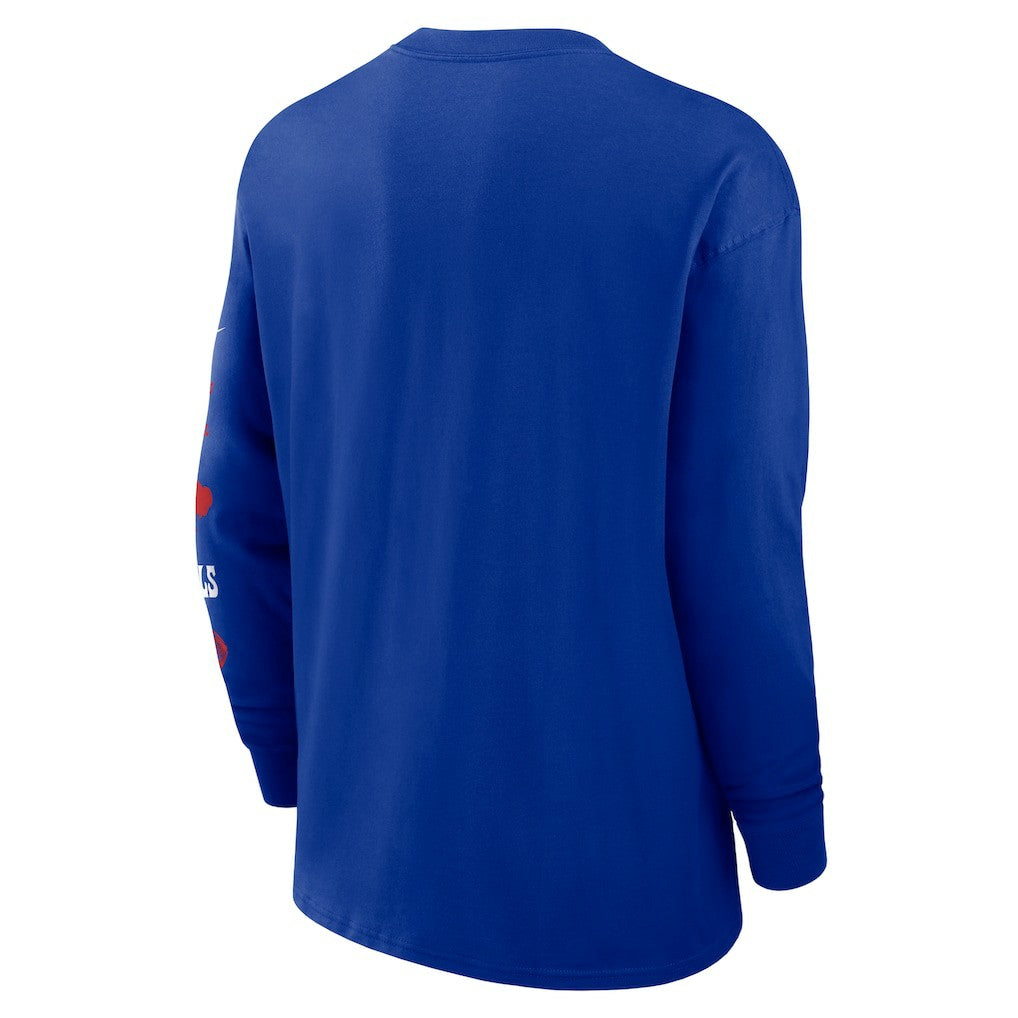 NFL Buffalo Bills Rewind Heavy Max90 Pocket Long Sleeve T-Shirt
