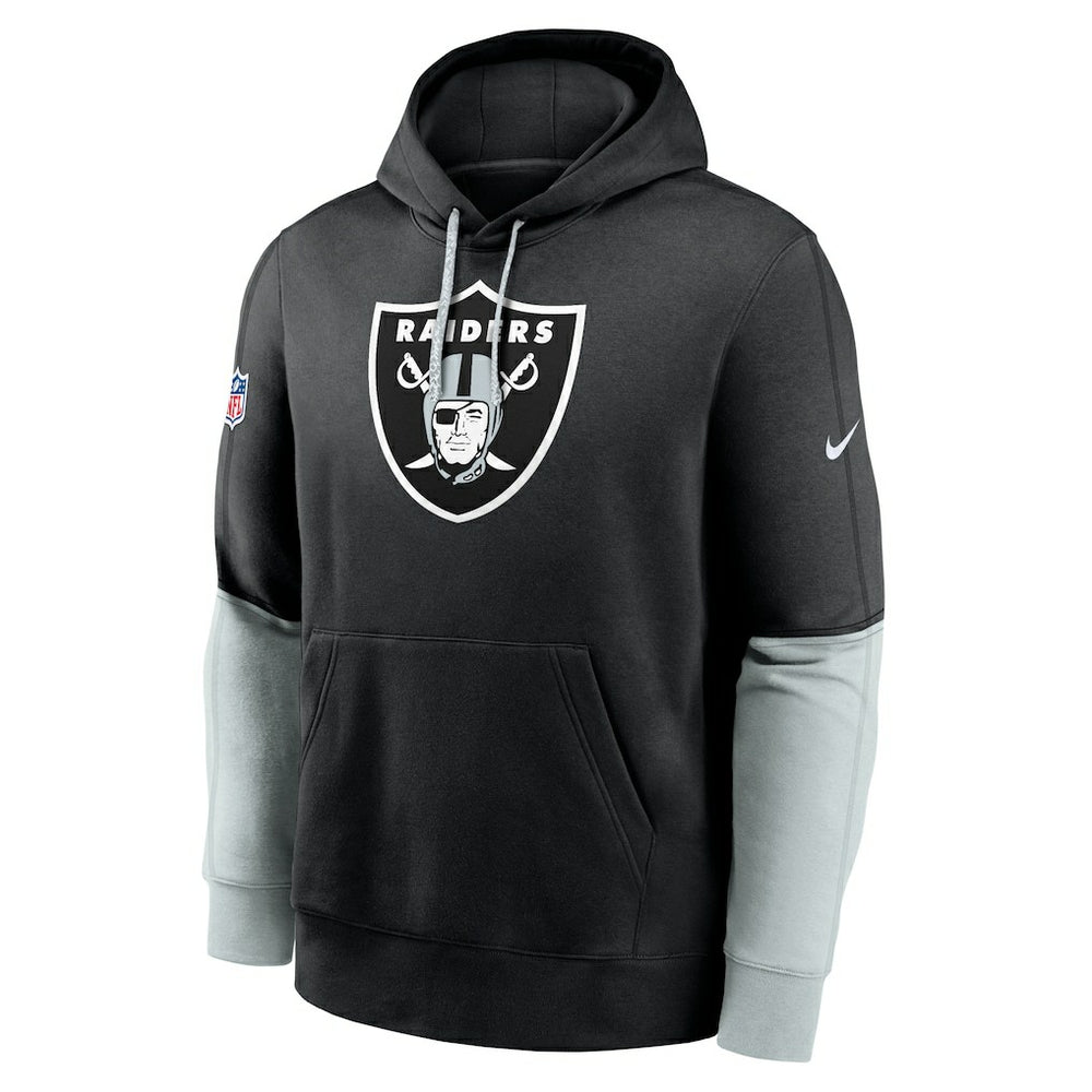 NFL Las Vegas Raiders 2024 Sideline Club Pullover Hoodie