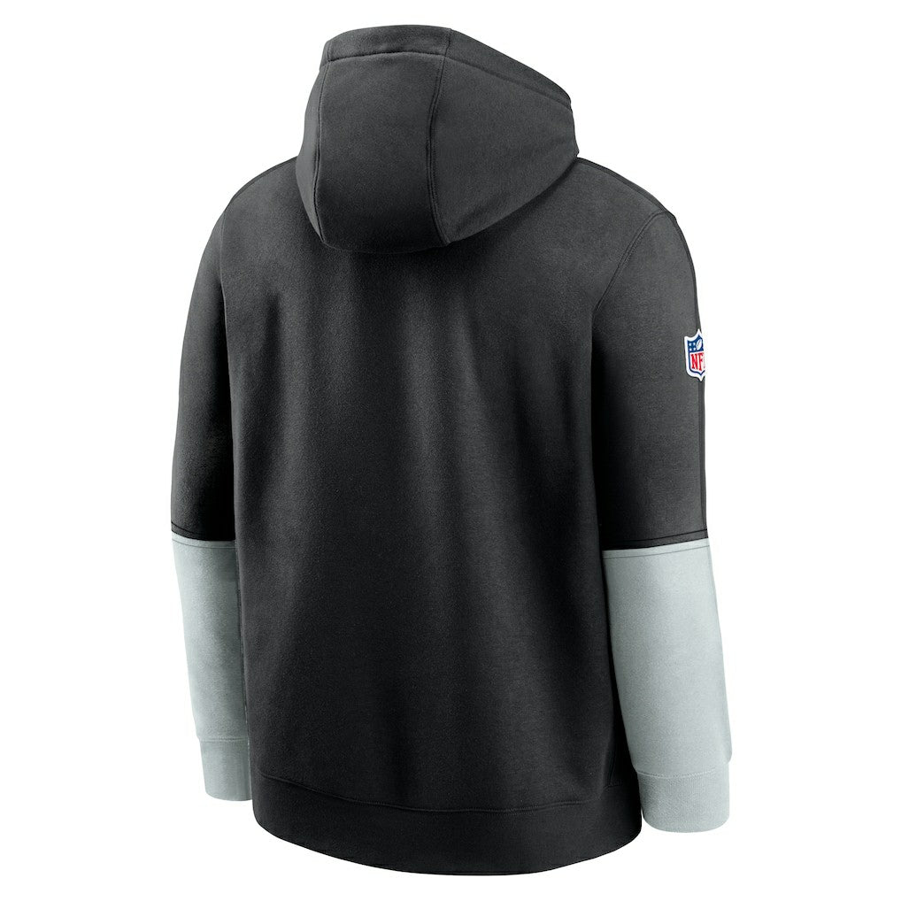 NFL Las Vegas Raiders 2024 Sideline Club Pullover Hoodie