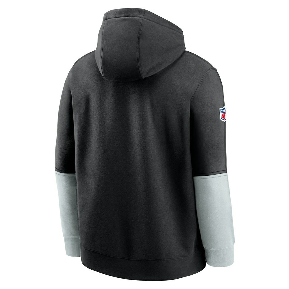 NFL Las Vegas Raiders 2024 Sideline Club Pullover Hoodie