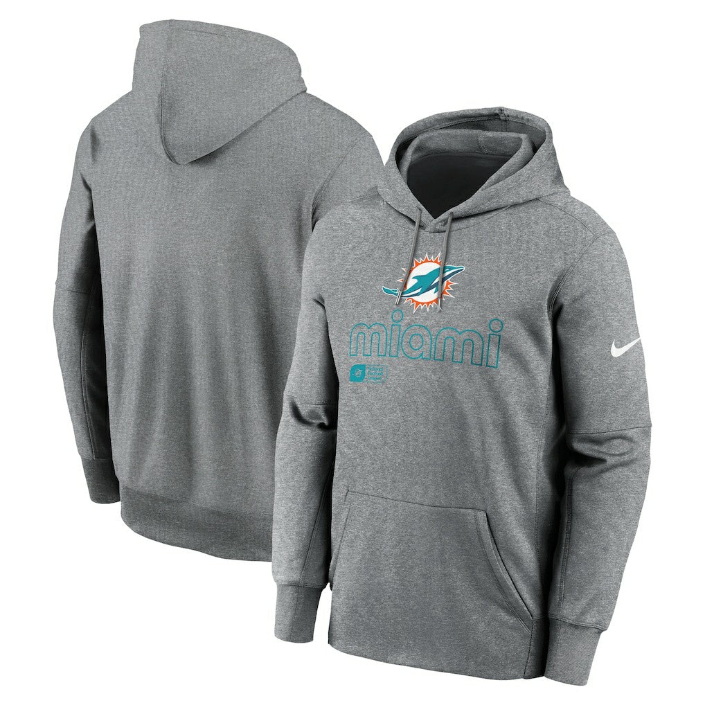 NFL Miami Dolphins Big & Tall Performance Pullover Hoodie