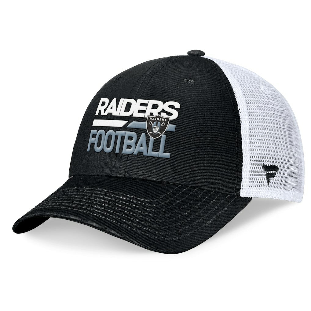 NFL Las Vegas Raiders Upper Trucker Adjustable Hat