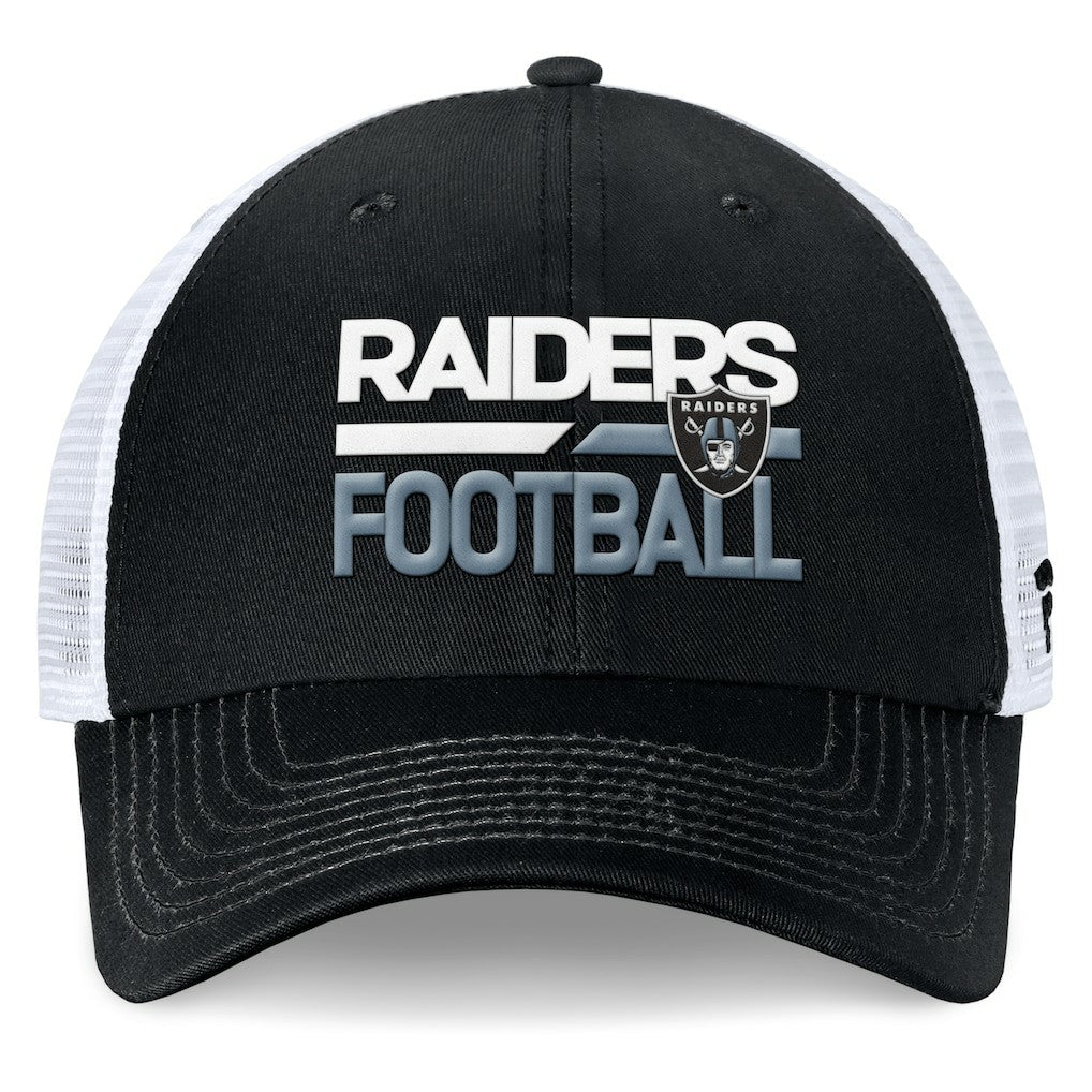 NFL Las Vegas Raiders Upper Trucker Adjustable Hat