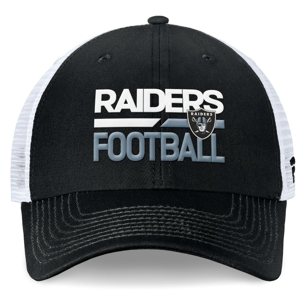 NFL Las Vegas Raiders Upper Trucker Adjustable Hat