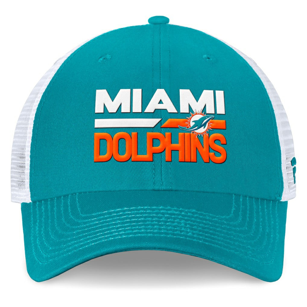 NFL Miami Dolphins Upper Trucker Adjustable Hat
