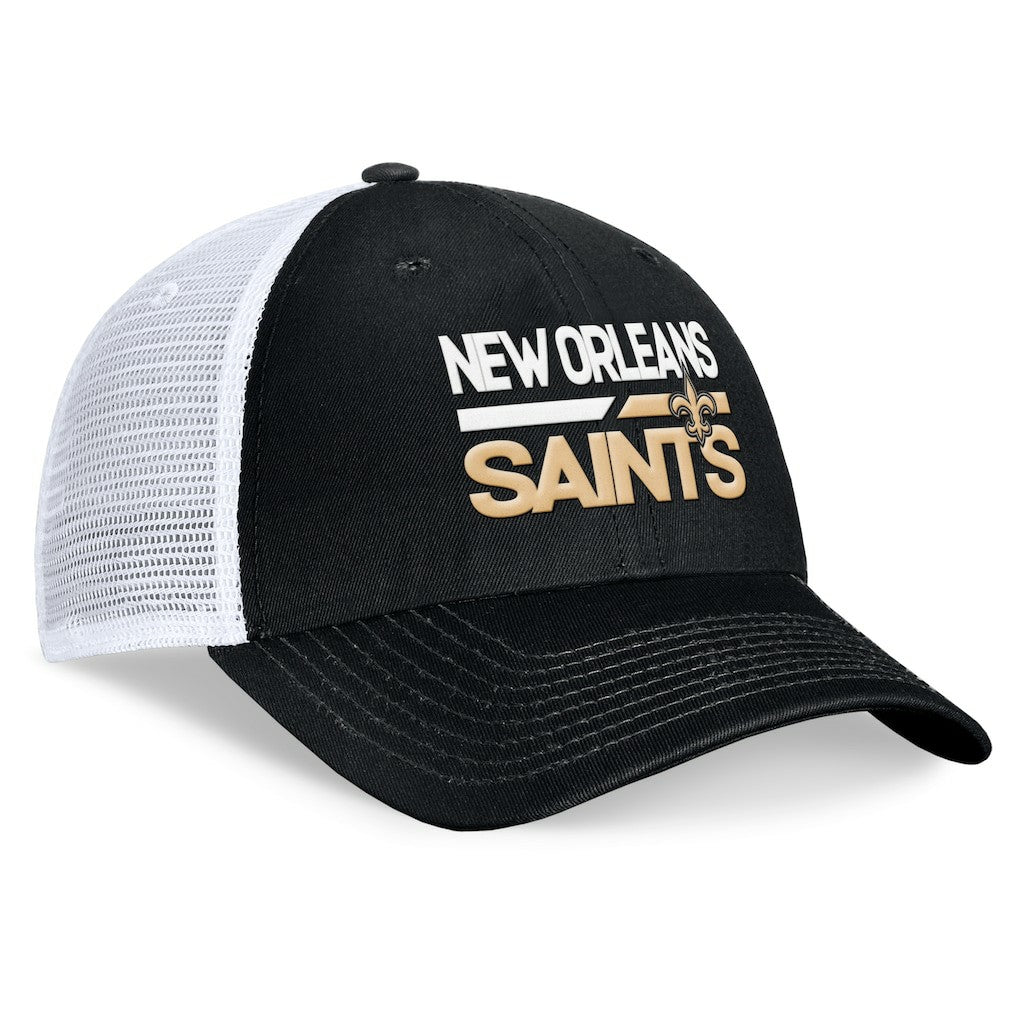 NFL New Orleans Saints Upper Trucker Adjustable Hat