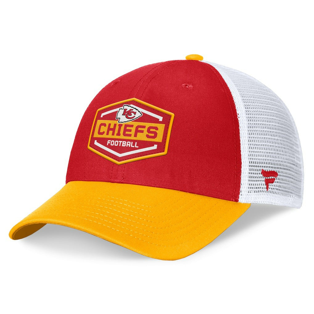 NFL Kansas City Chiefs Bench Trucker Adjustable Hat
