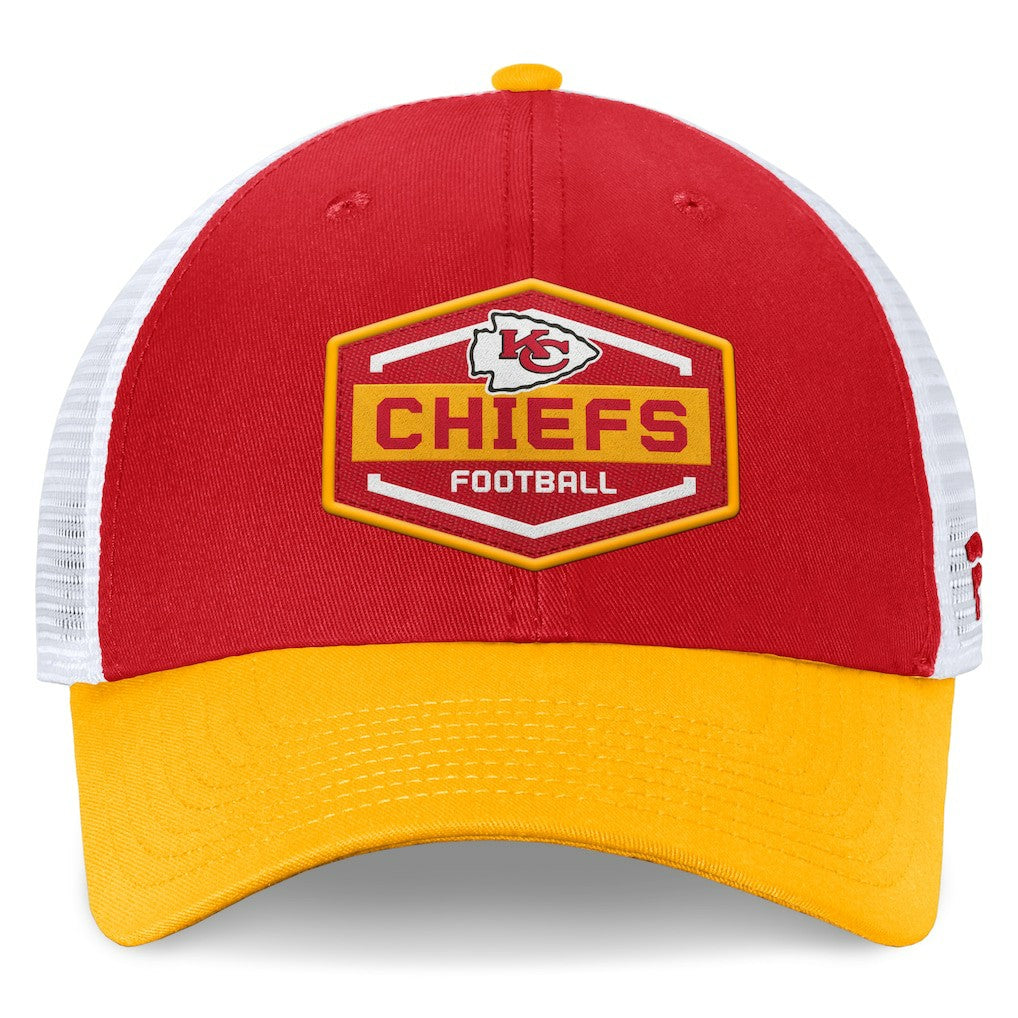 NFL Kansas City Chiefs Bench Trucker Adjustable Hat