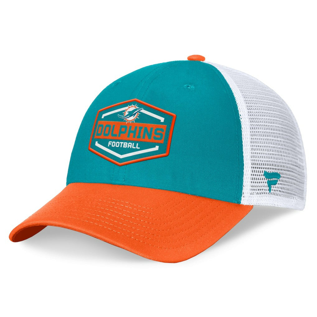 NFL Miami Dolphins Bench Trucker Adjustable Hat