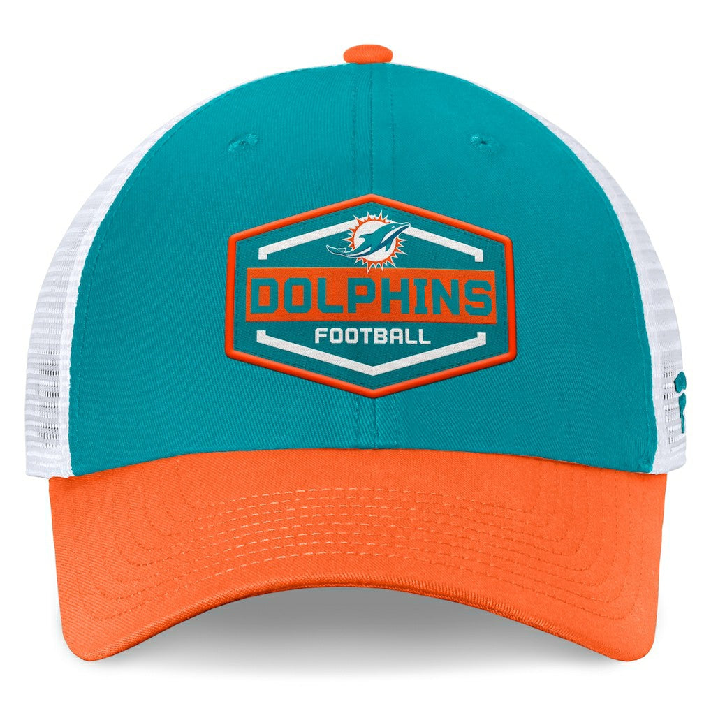 NFL Miami Dolphins Bench Trucker Adjustable Hat