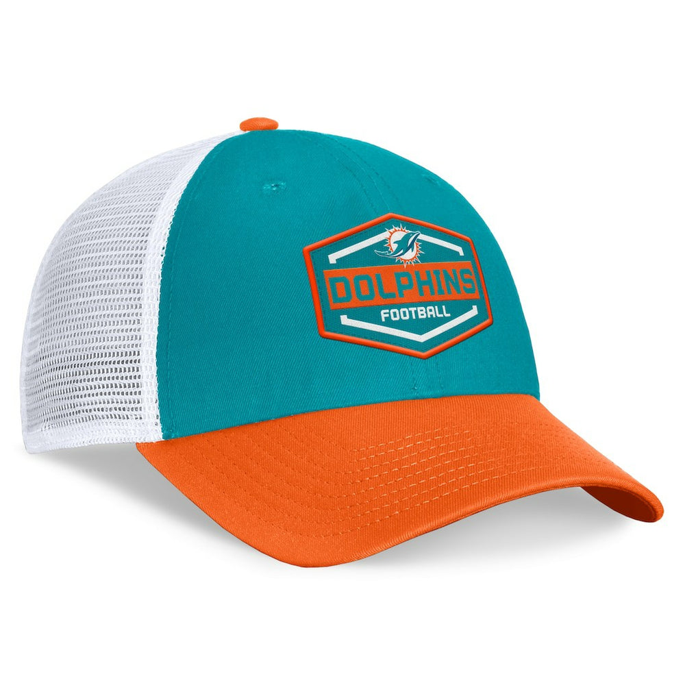 NFL Miami Dolphins Bench Trucker Adjustable Hat