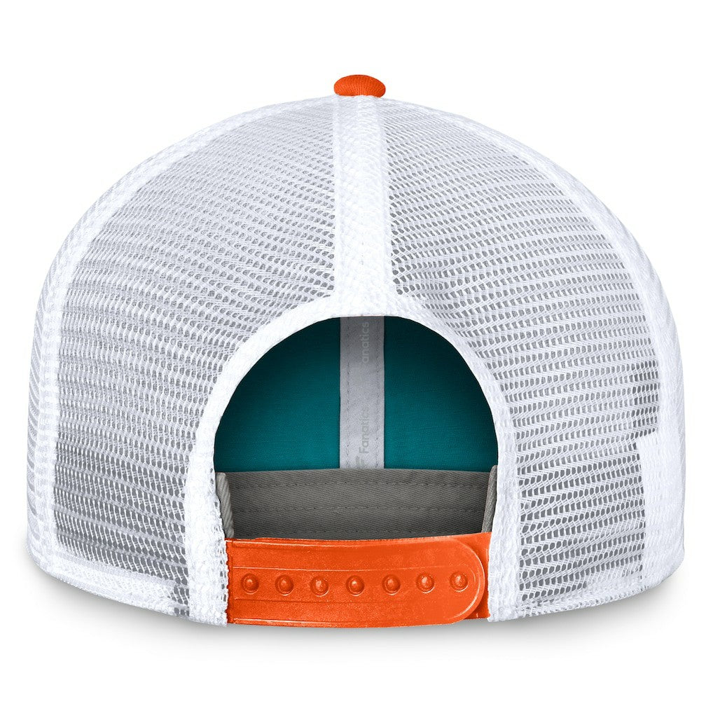 NFL Miami Dolphins Bench Trucker Adjustable Hat