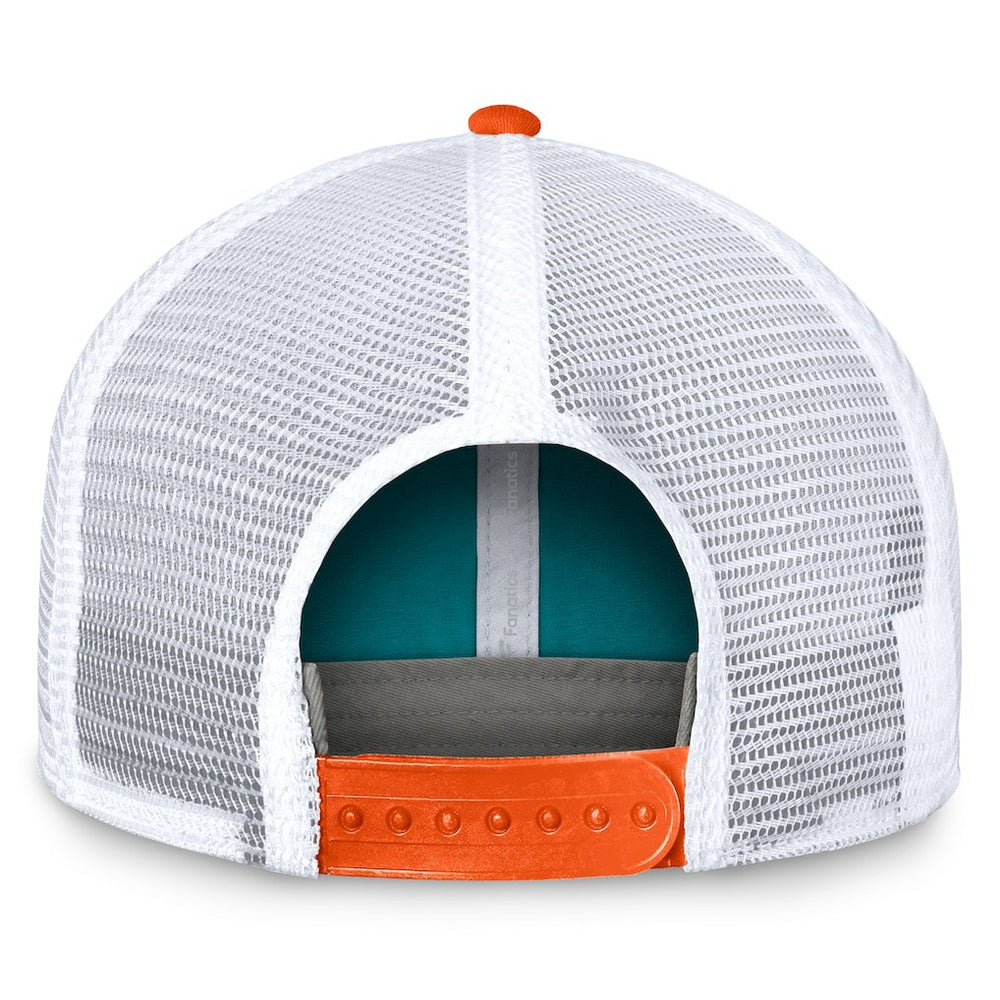 NFL Miami Dolphins Bench Trucker Adjustable Hat