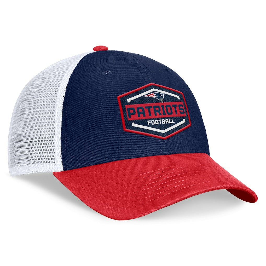 NFL New England Patriots Bench Trucker Adjustable Hat