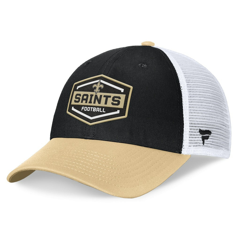 NFL New Orleans Saints Bench Trucker Adjustable Hat
