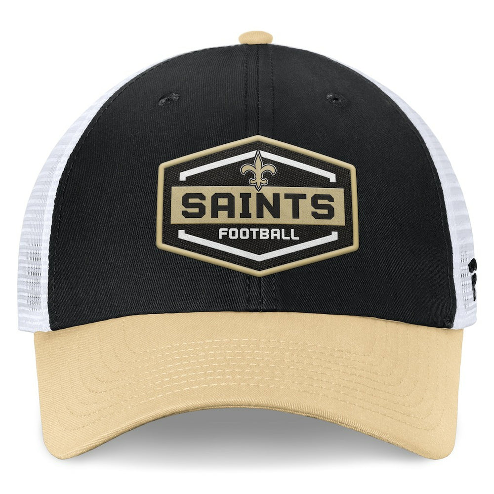 NFL New Orleans Saints Bench Trucker Adjustable Hat