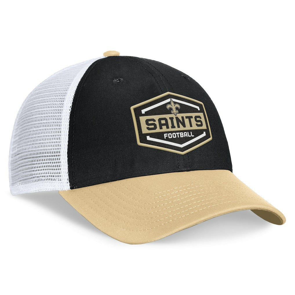 NFL New Orleans Saints Bench Trucker Adjustable Hat