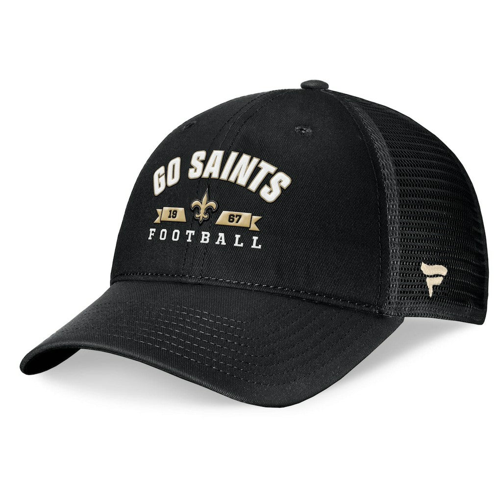 NFL New Orleans Saints Timeout Trucker Adjustable Hat