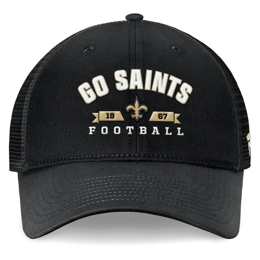 NFL New Orleans Saints Timeout Trucker Adjustable Hat