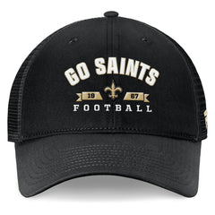 NFL New Orleans Saints Timeout Trucker Adjustable Hat