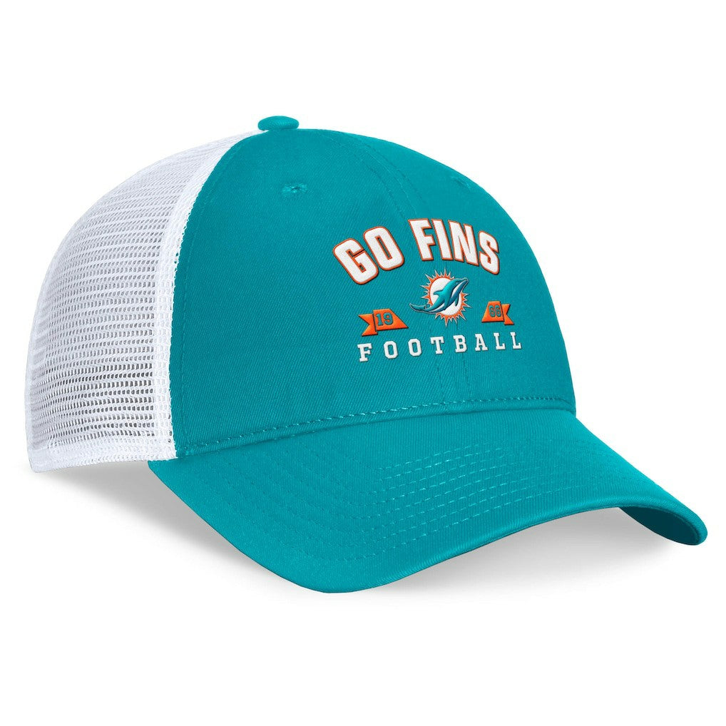 NFL Miami Dolphins Timeout Trucker Adjustable Hat