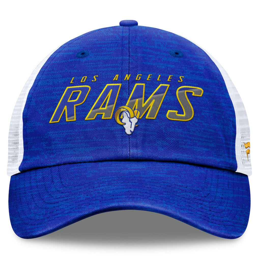 NFL Los Angeles Rams Challenge Trucker Adjustable Hat