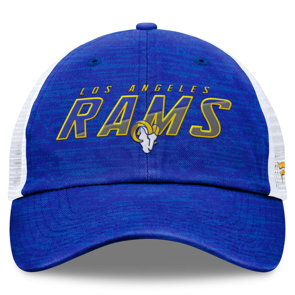 NFL Los Angeles Rams Challenge Trucker Adjustable Hat