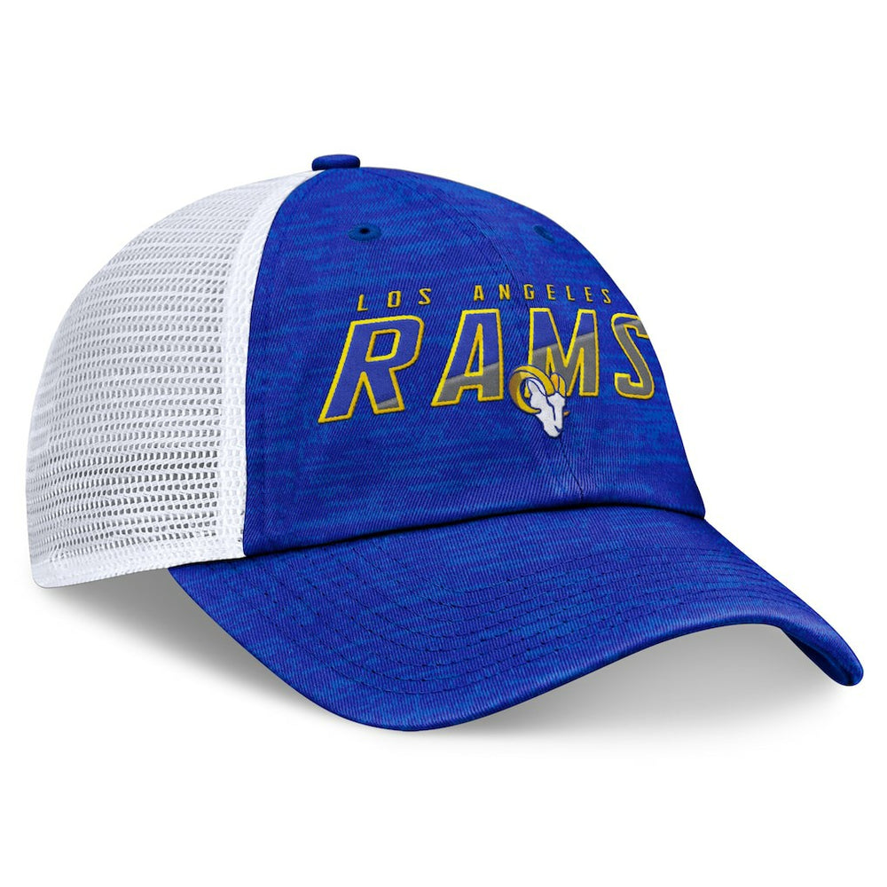 NFL Los Angeles Rams Challenge Trucker Adjustable Hat