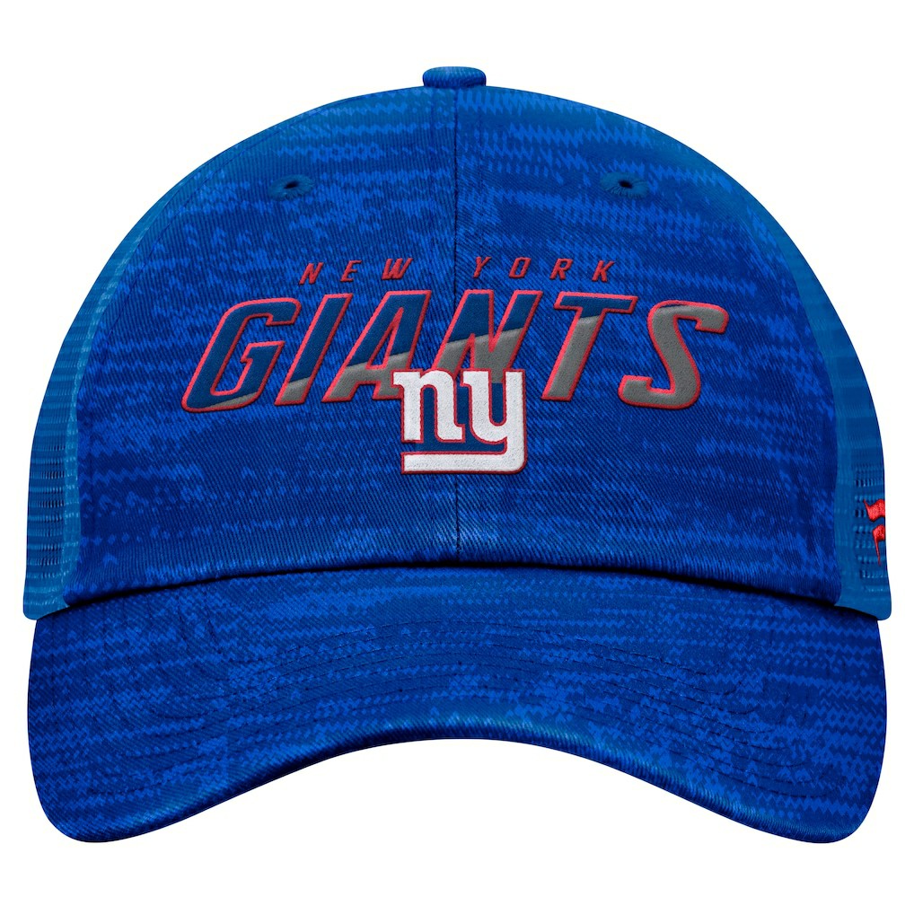 NFL New York Giants Challenge Trucker Adjustable Hat