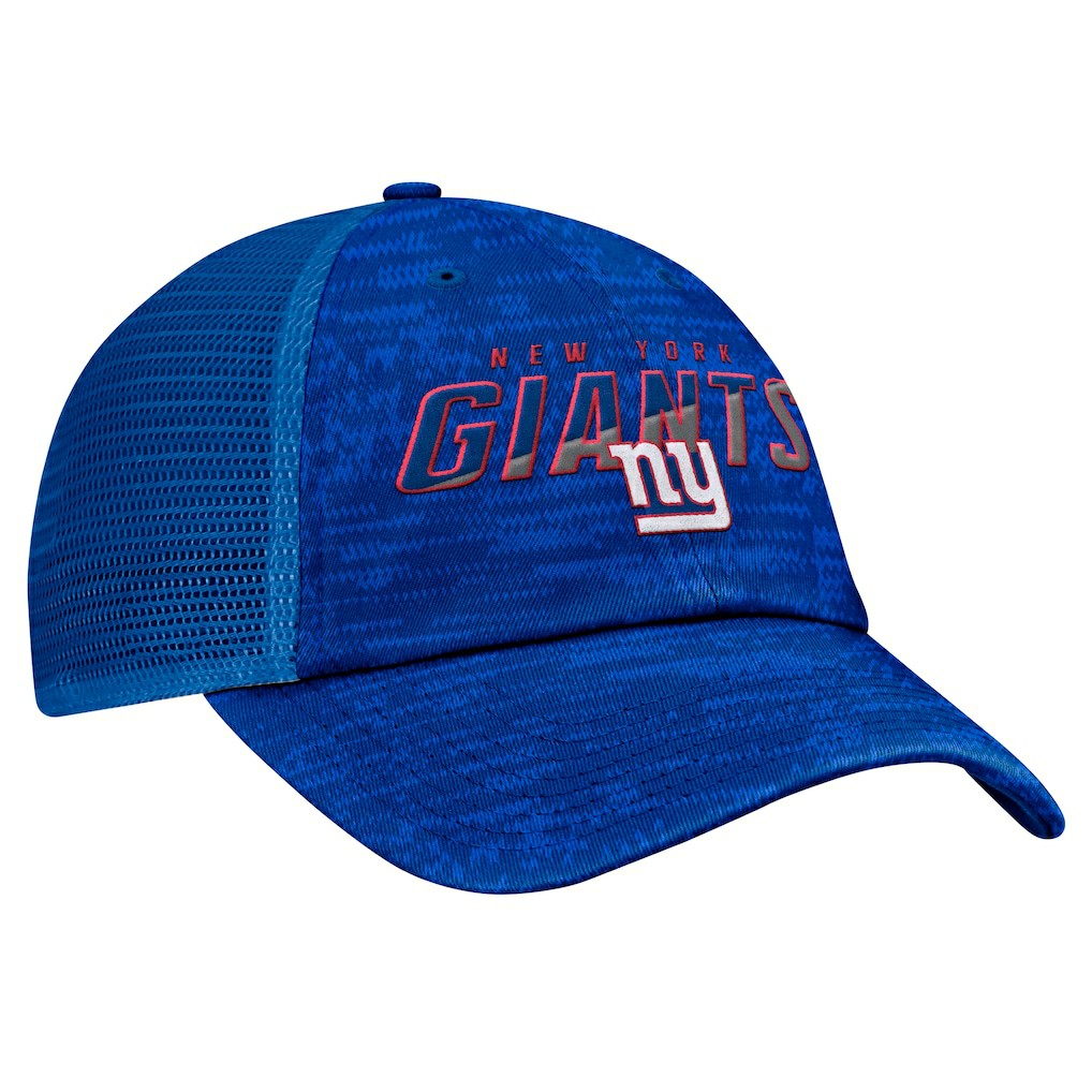 NFL New York Giants Challenge Trucker Adjustable Hat