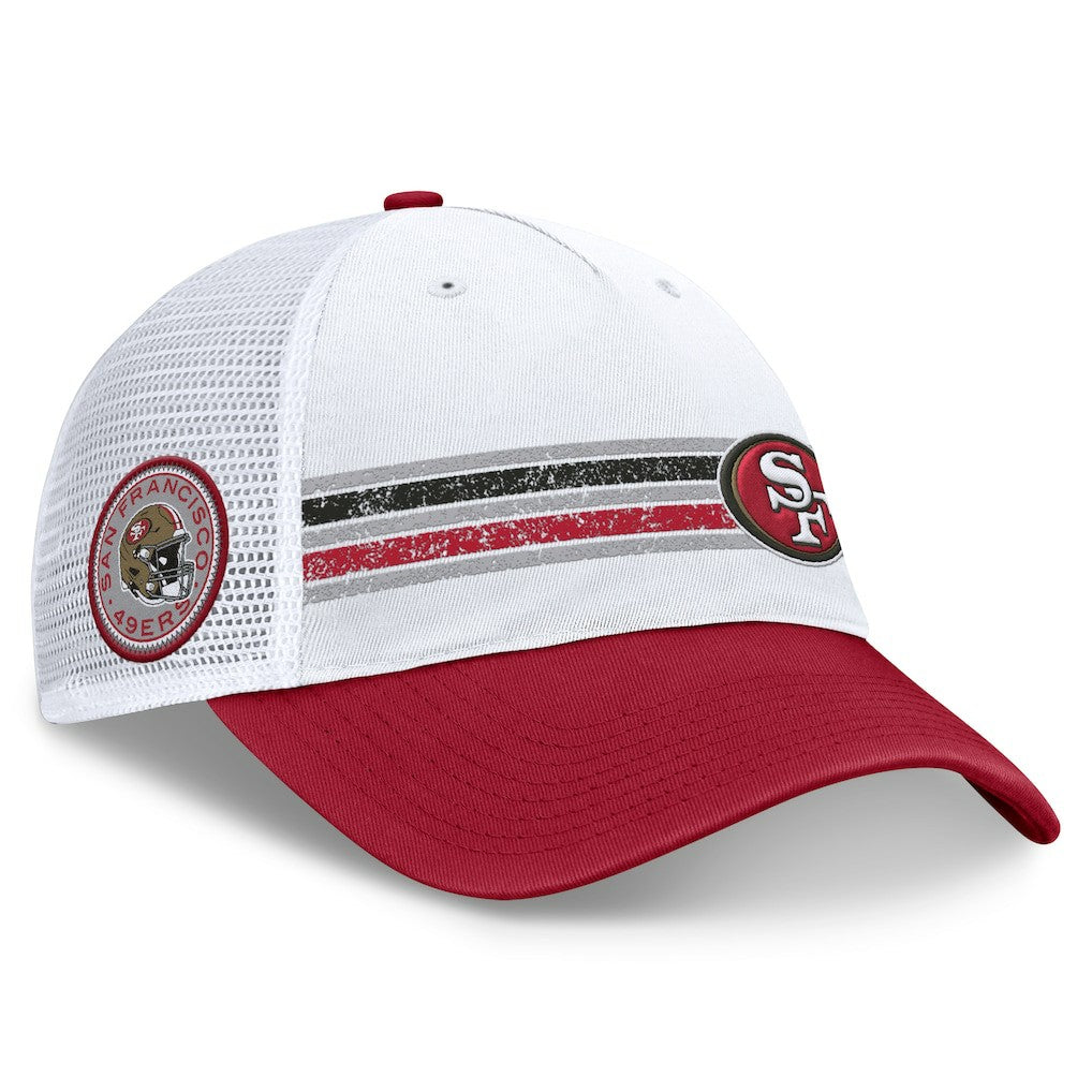 NFL San Francisco 49ers Flawless Stripe Adjustable Hat