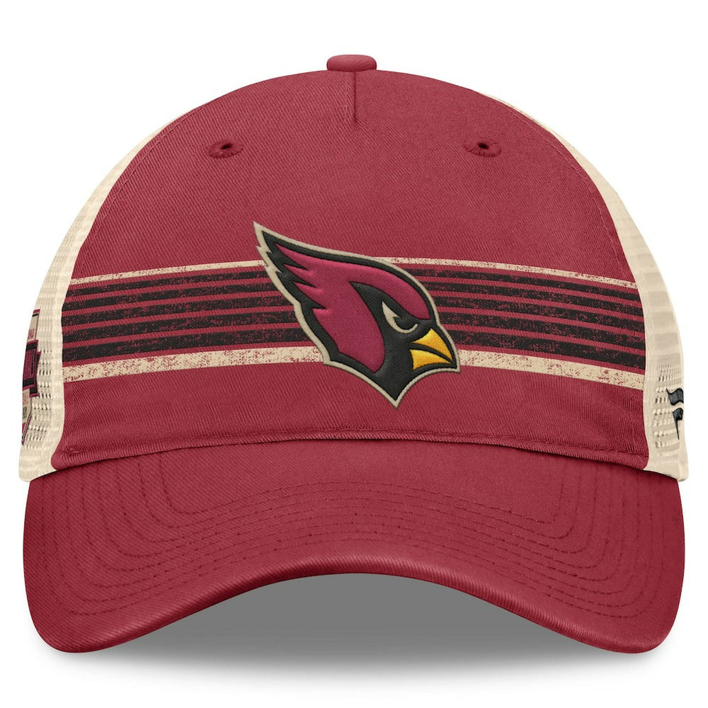 NFL Arizona Cardinals Center Stripe Trucker Adjustable Hat
