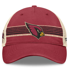 NFL Arizona Cardinals Center Stripe Trucker Adjustable Hat