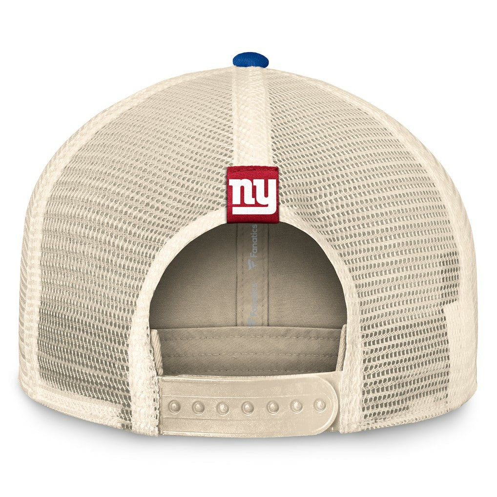 NFL New York Giants Diamond Stripe Trucker Adjustable Hat
