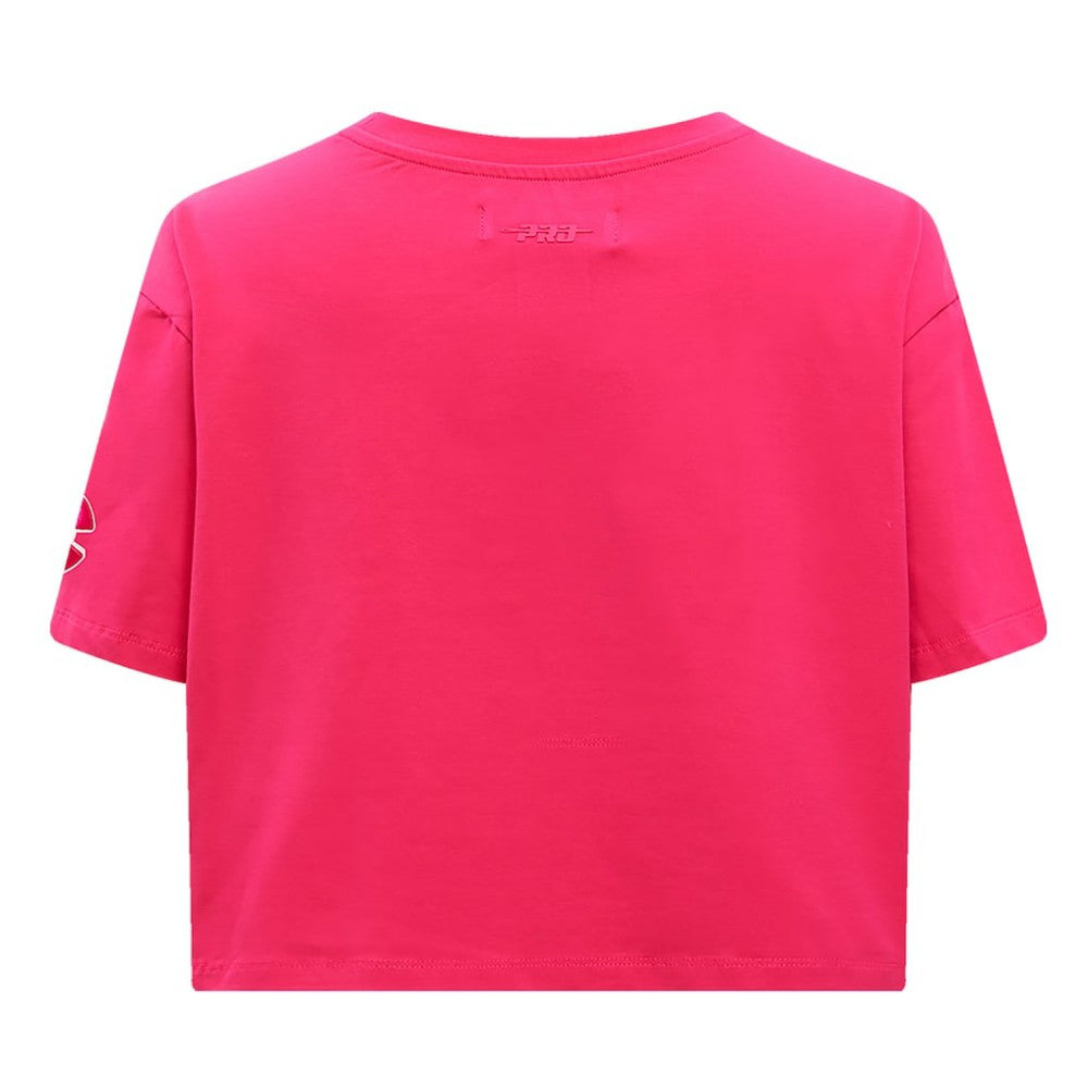 St. Louis Cardinals Pro Standard Women's Triple Pink Boxy Cropped T-Shirt - Pink