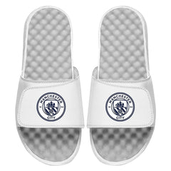 Manchester City ISlide Primary Logo Slide Sandals / Soccer For sale