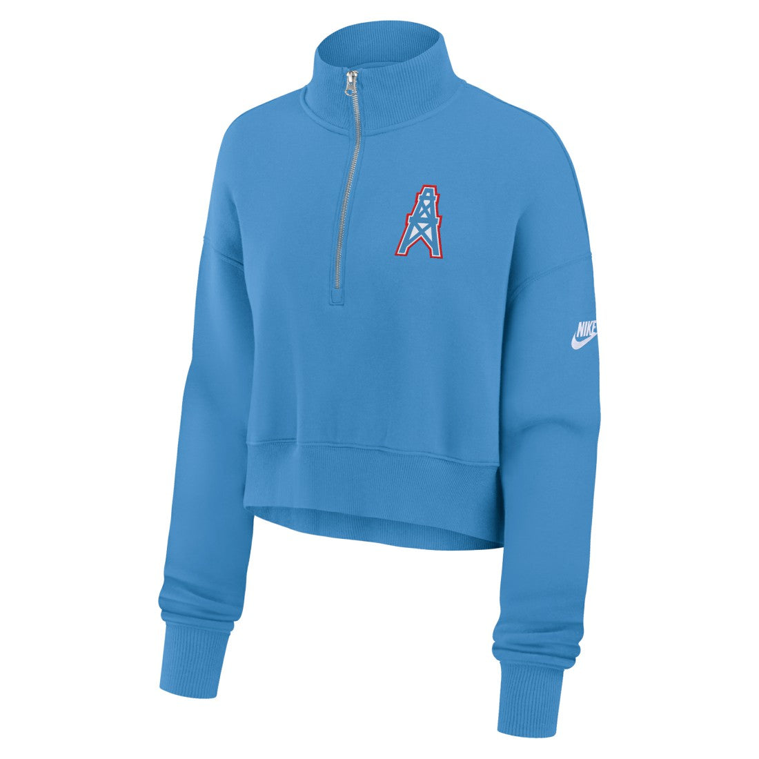 NFL Tennessee Titans Women's Rewind Phoenix Half-Zip Sweatshirt