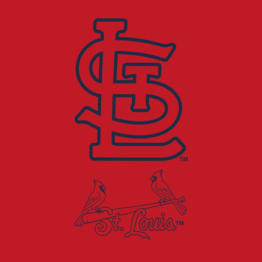 St. Louis Cardinals Women's Backup Option Pullover Hoodie - Red/White