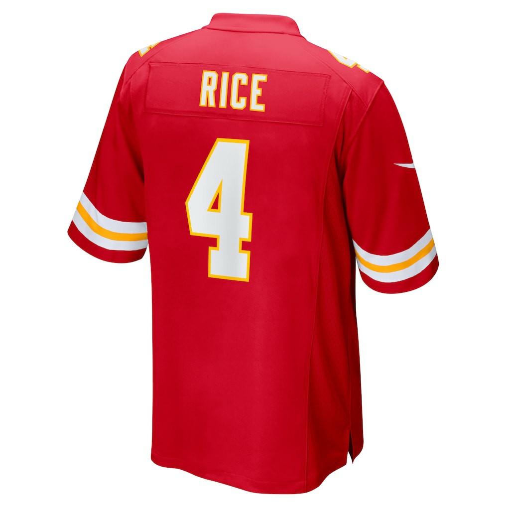 NFL Kansas City Chiefs Rashee Rice  Game Jersey