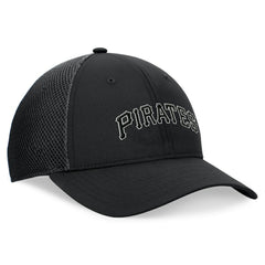 Pittsburgh Pirates Spacer Mesh Flex Hat - Black