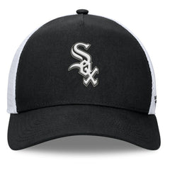 Chicago White Sox Fundamental A-Frame Adjustable Hat - Black