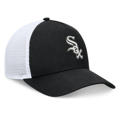 Chicago White Sox Fundamental A-Frame Adjustable Hat - Black